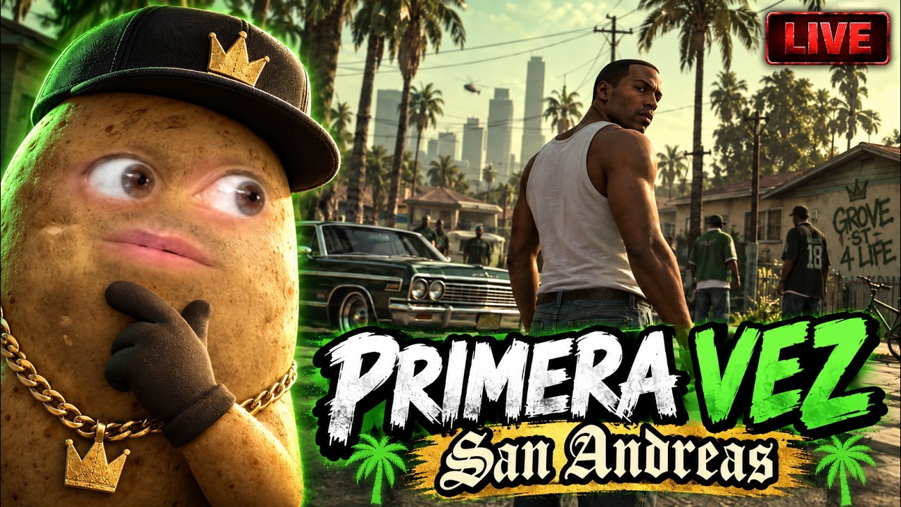 Miniatura original: 🔴 EN DIRECTO | JUGANDO GTA SAN ANDREAS POR PRIMERA VEZ